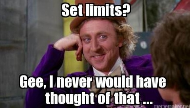 Set limits meme